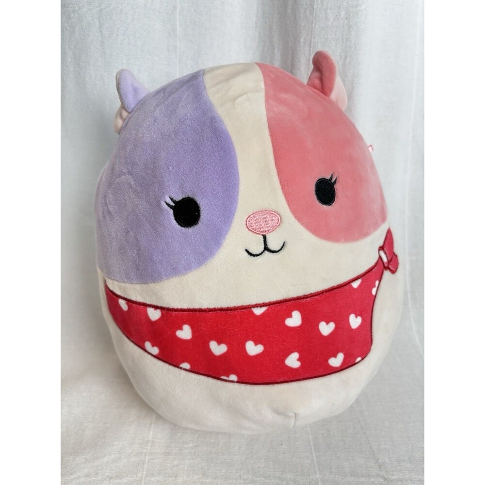 Original Squishmallows Niven The Guinea Pig w/ Scarf 8" Plush Gift Plush